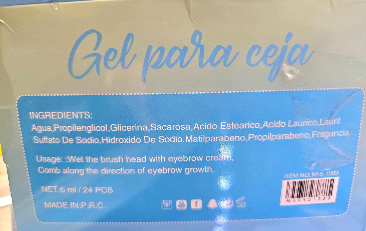 Eyebrow Clear Gel Cartoons Lovers