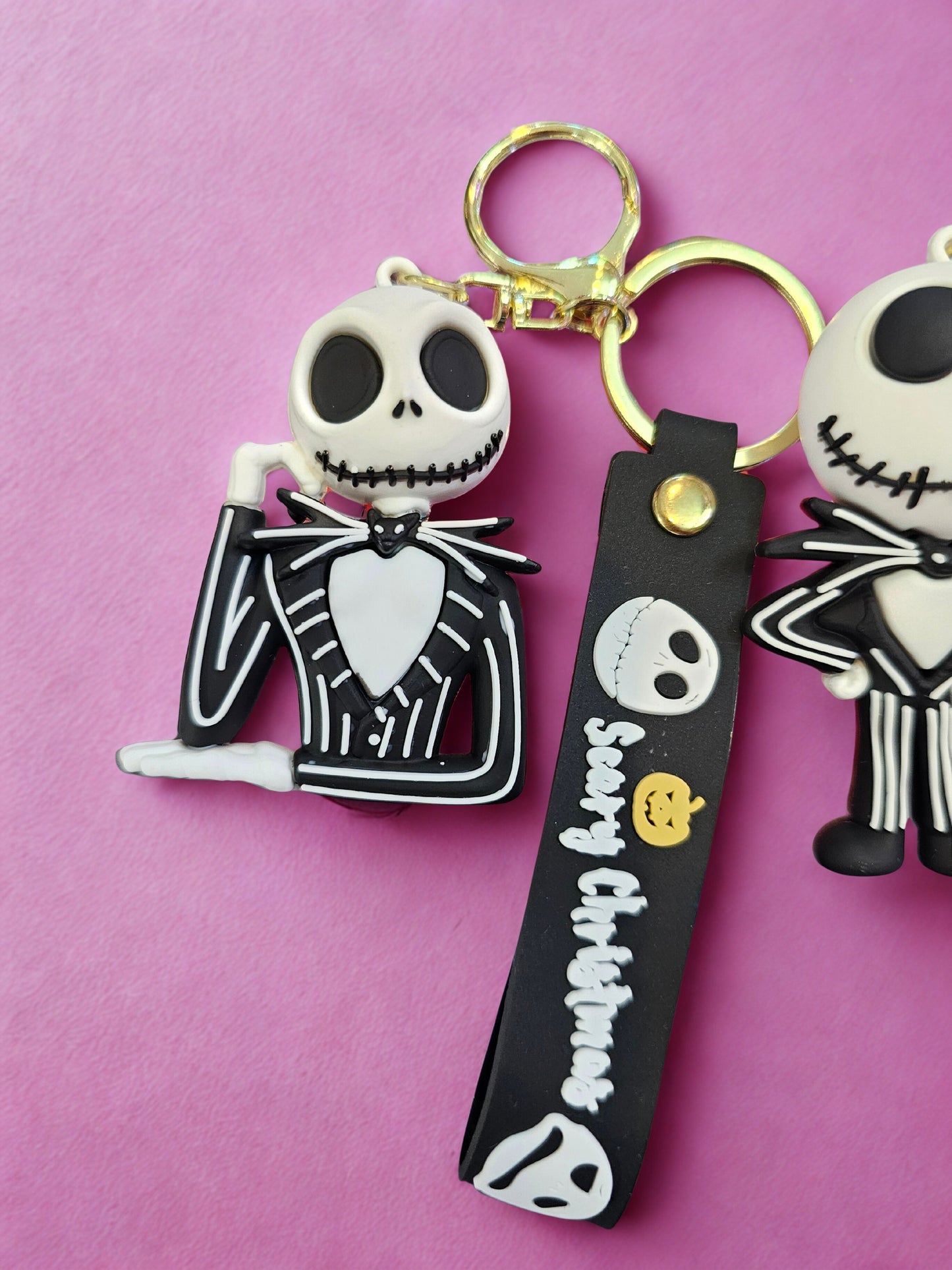 Spooky Jack Skellington 3D Keychain