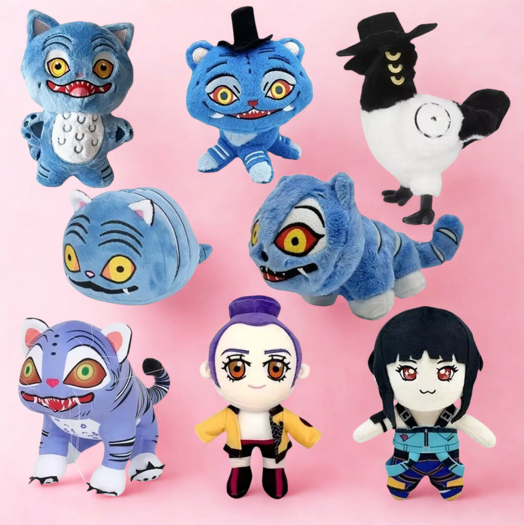 Kpop Huntrix D Plushie Keychains