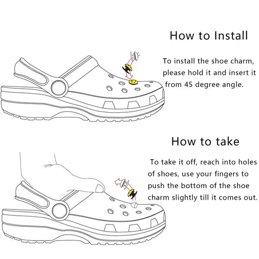 Cartoons Shoe Decor Gifts Ideas Bundle Mix