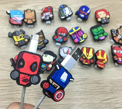 Charm Cable Protector Cartoons Lover's