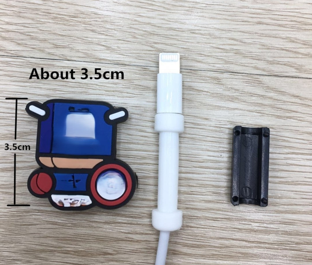 Charm Cable Protector Cartoons Lover's