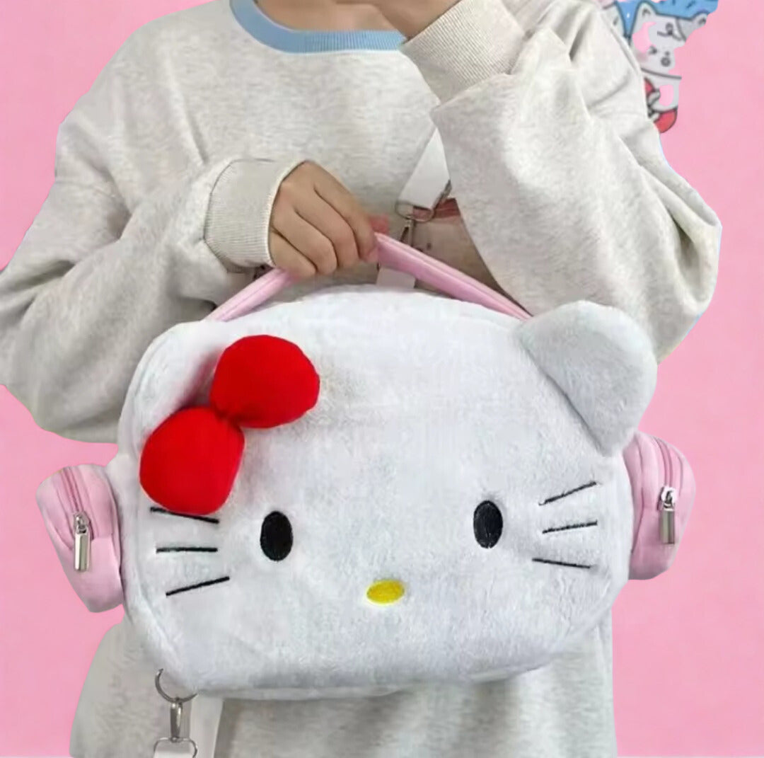 Hello Face Kitty Lover's Bag Double Gifts Ideas