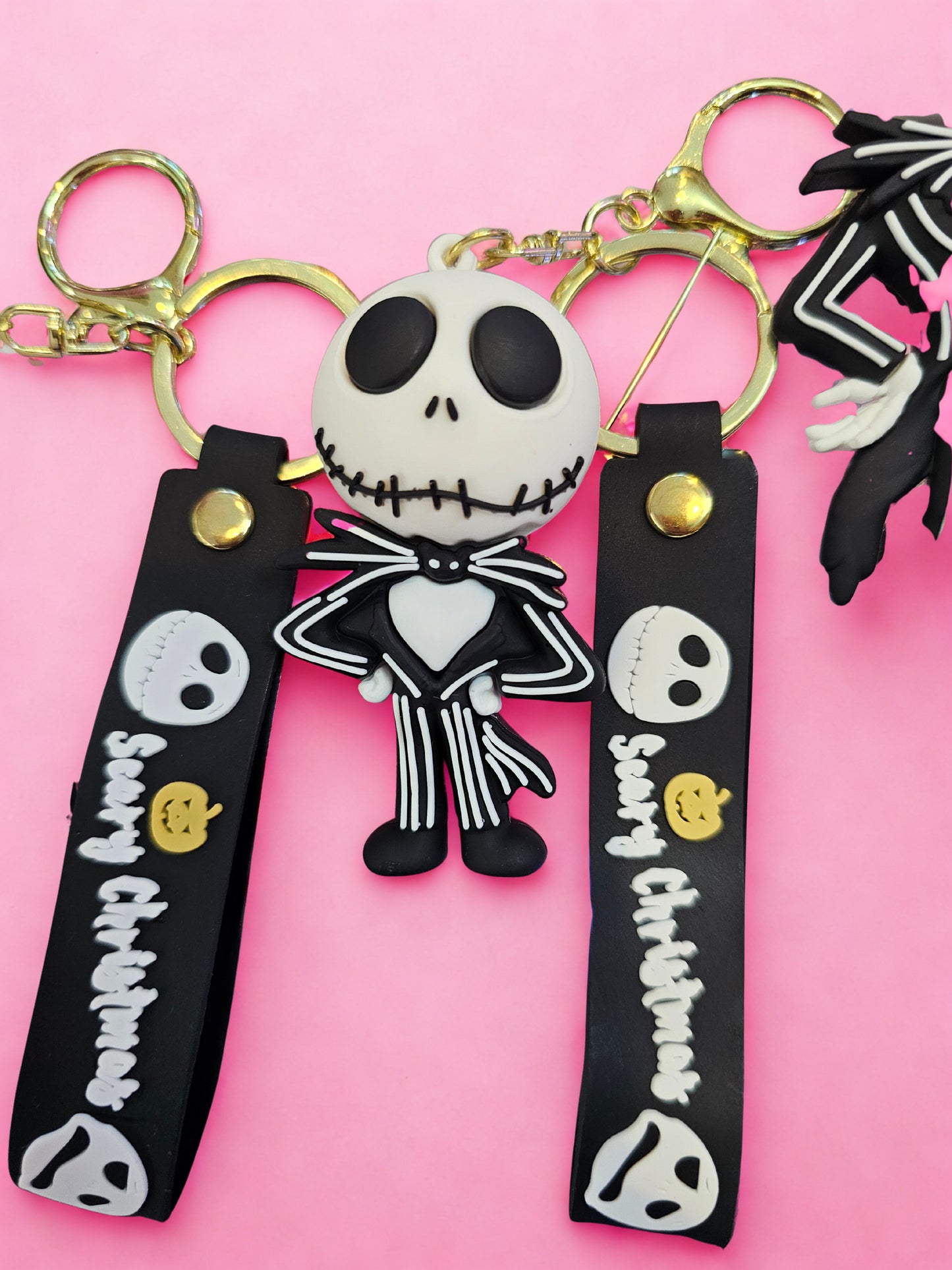 Spooky Jack Skellington 3D Keychain