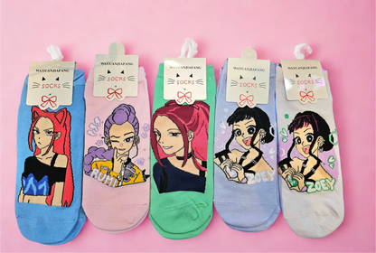 SOCKS COLORFUL K-POP LOVER'S