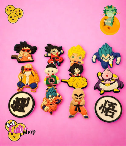 Dragon Ball Shoe Charms Vintage