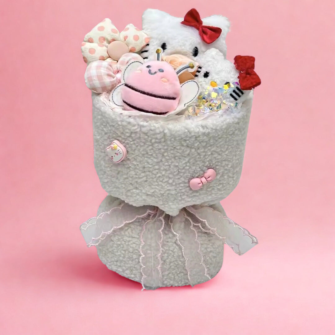 Kitty Plushie Bouquet