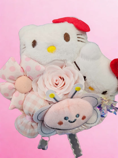 Kitty Plushie Bouquet