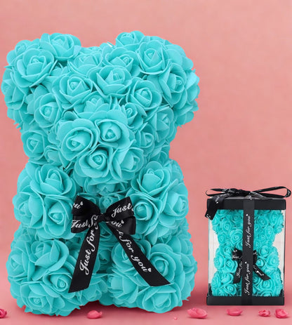 Teddy Bear Eternal Flowers