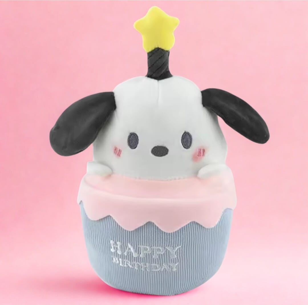 Happy Birthday Musical Cake Plushies Cartoon