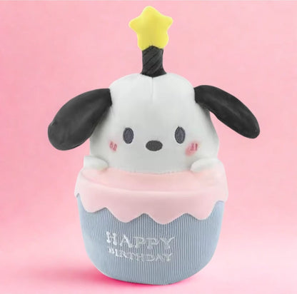 Happy Birthday Musical Cake Plushies Cartoon