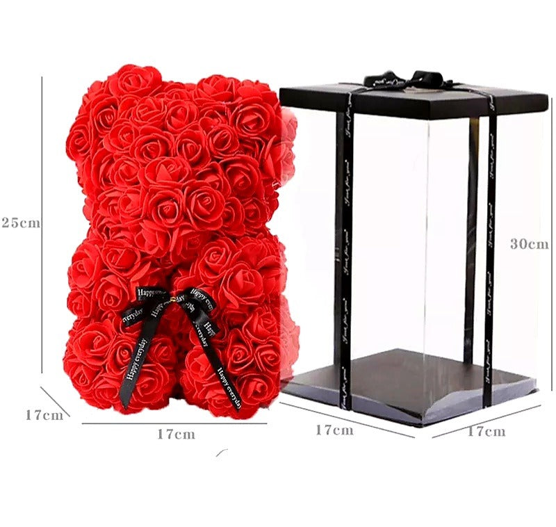 Teddy Bear Eternal Flowers