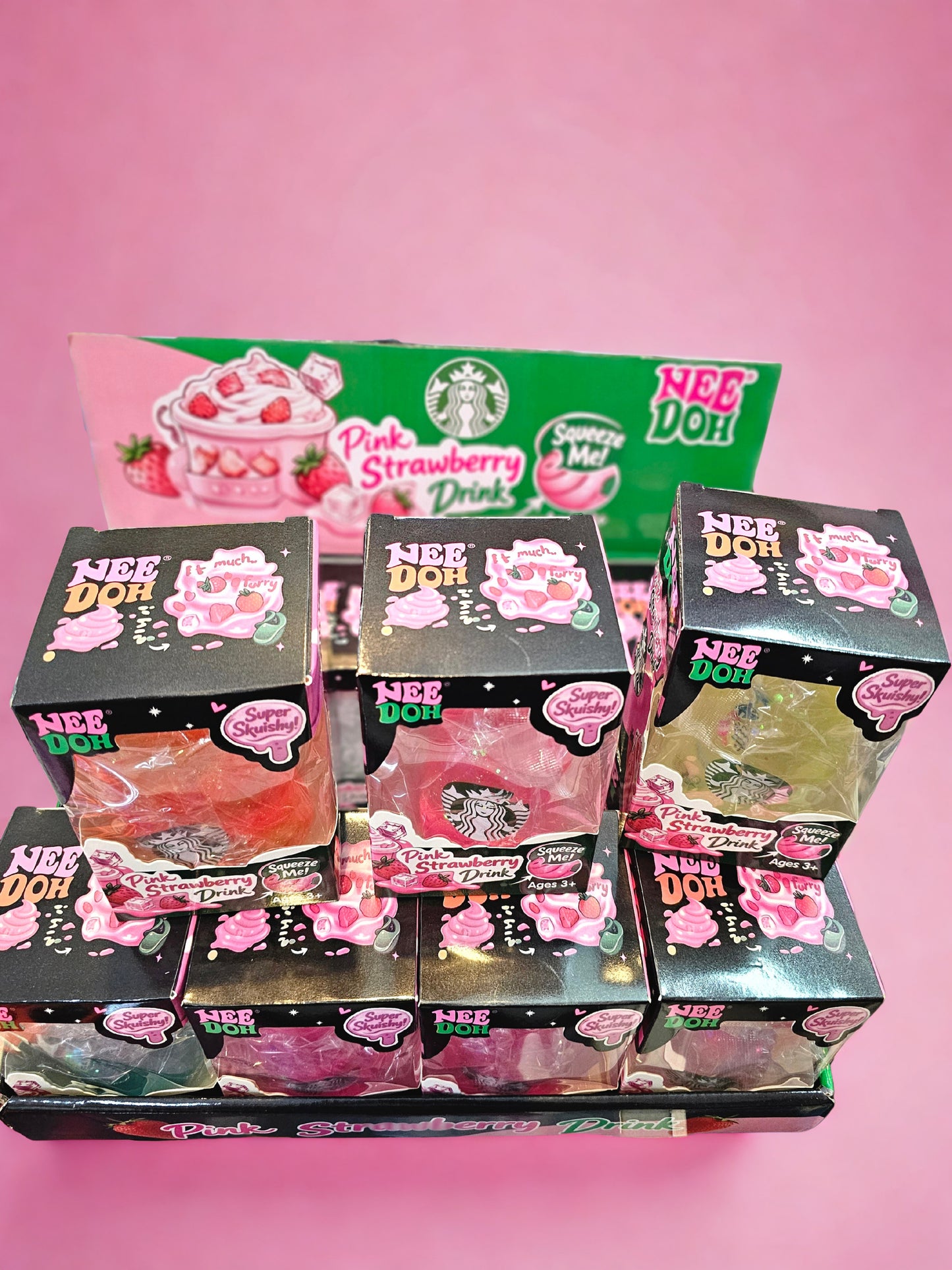 Pink Strawberry NEEDOH Starb  Squeeze