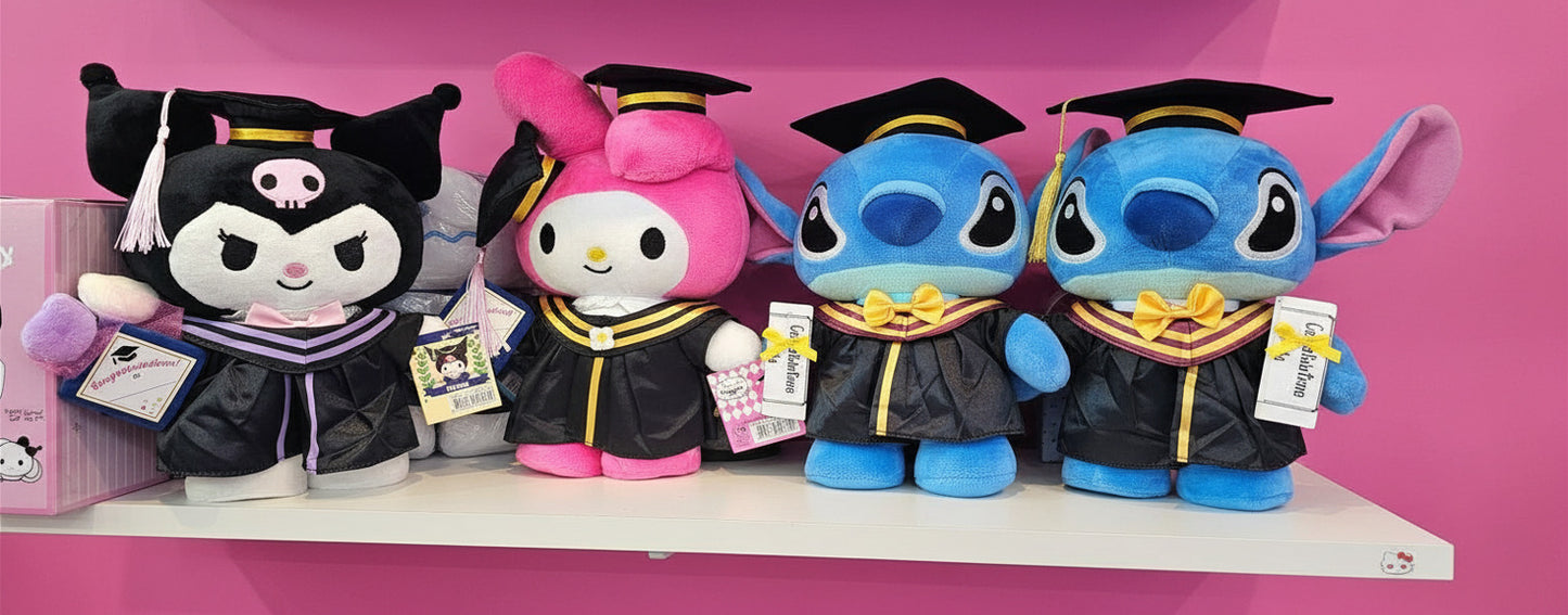 Graduation KittyH Plushie Snario Lover's