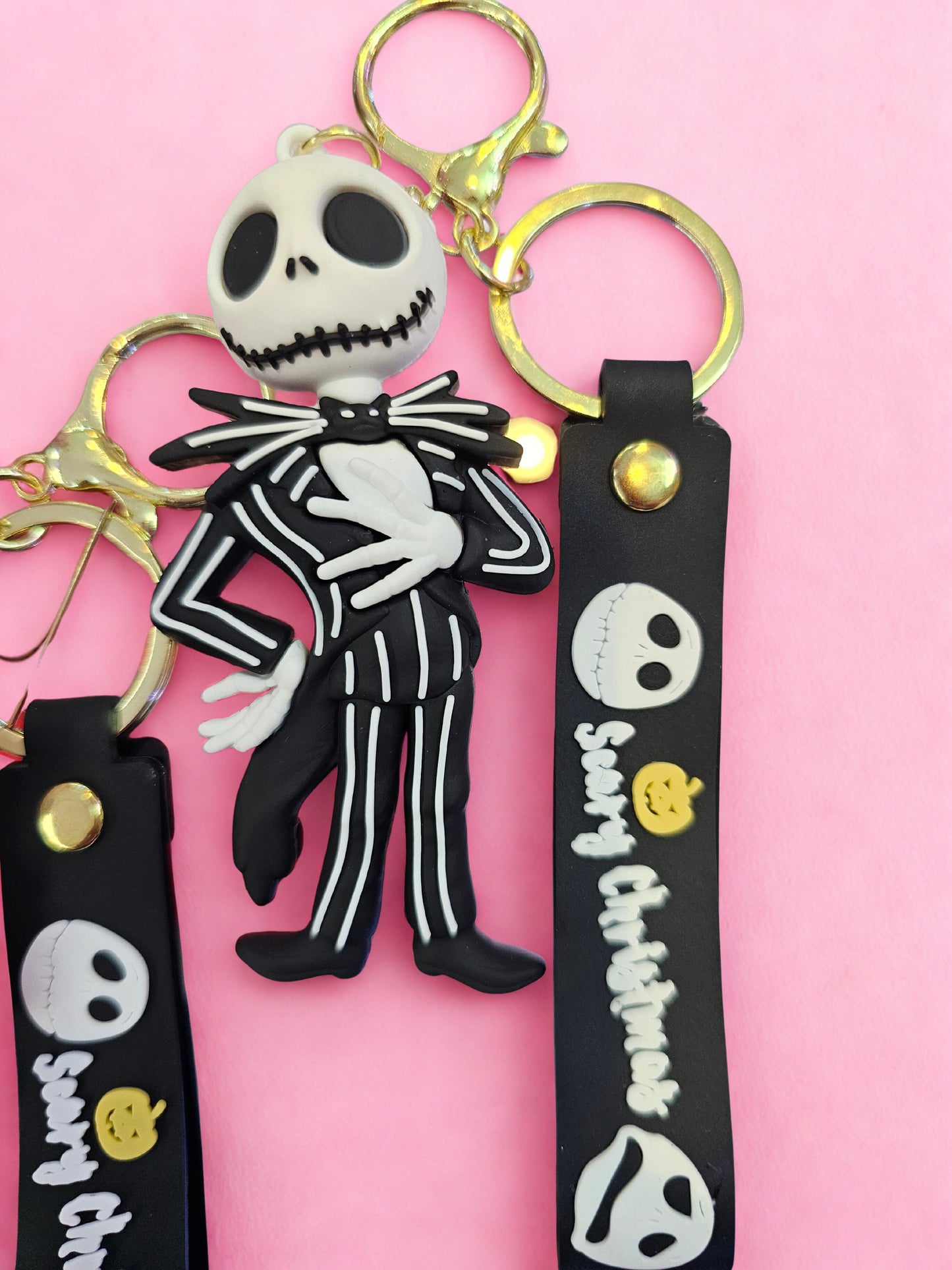 Spooky Jack Skellington 3D Keychain