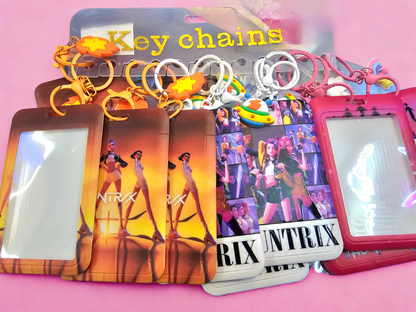 ID Keychains Holders Strawberry S Huntrx Lover's Gifts Ideas