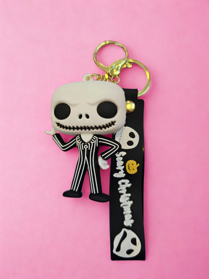 Spooky Jack Skellington 3D Keychain