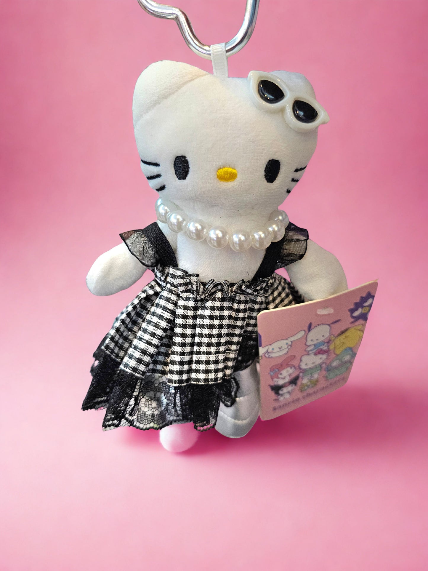 Cute Dress Luxury Plushie Keychains KT Lover's