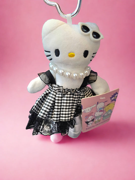 Cute Dress Luxury Plushie Keychains KT Lover's