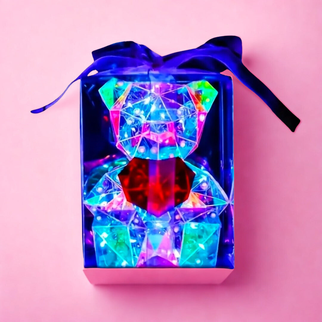 Teddy Bear Heart Light Lamp Gifts Ideas
