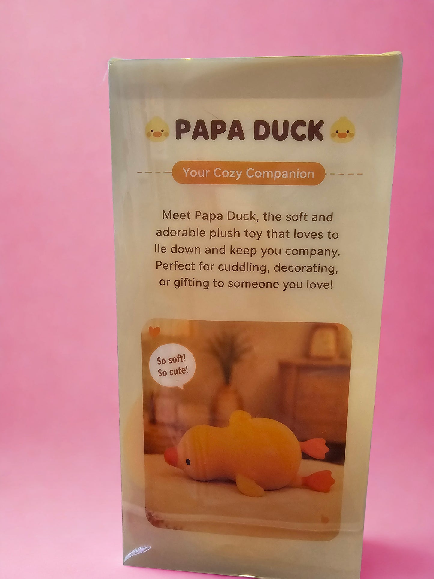Jumbo Papa Duck Squishy