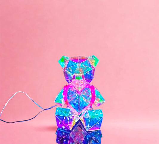 Teddy Bear Heart Light Lamp Gifts Ideas