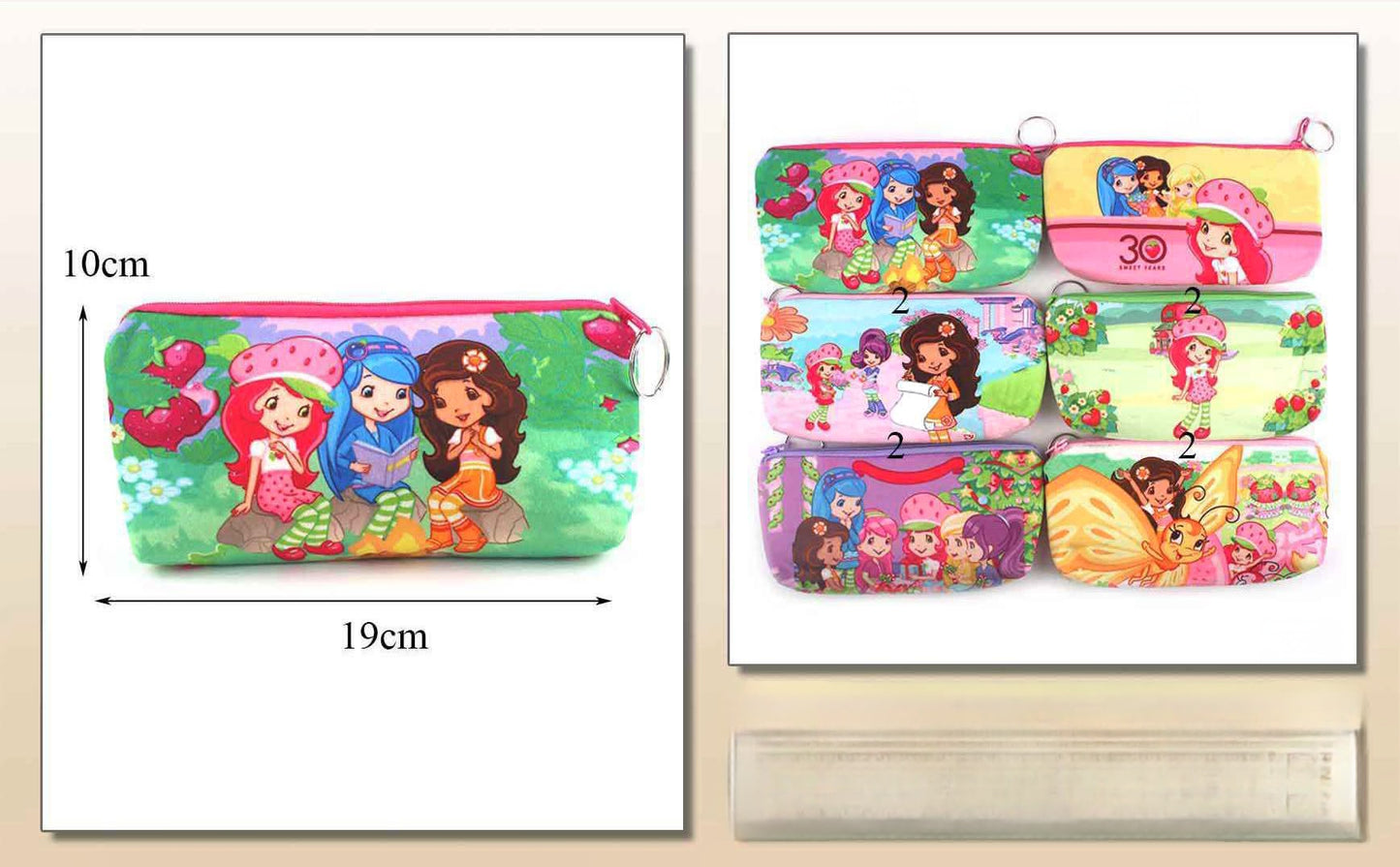 Strawberry Little Cosmetic Bags