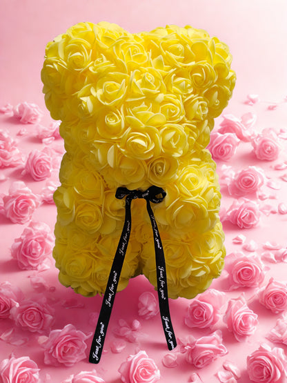 Teddy Bear Eternal Flowers